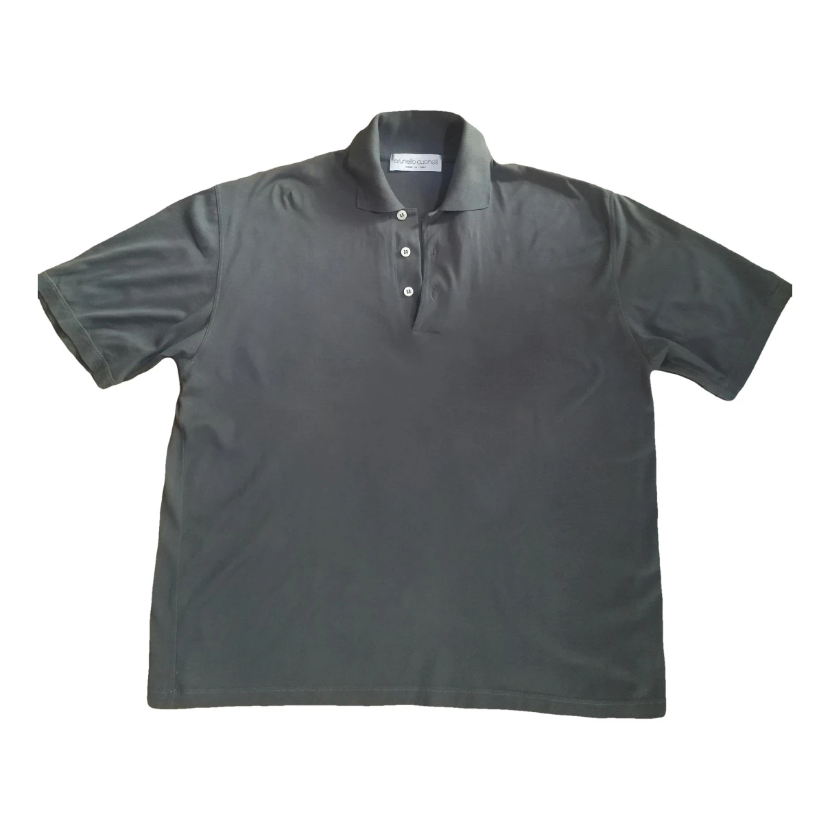 Pre-owned Brunello Cucinelli Polo Shirt In Green