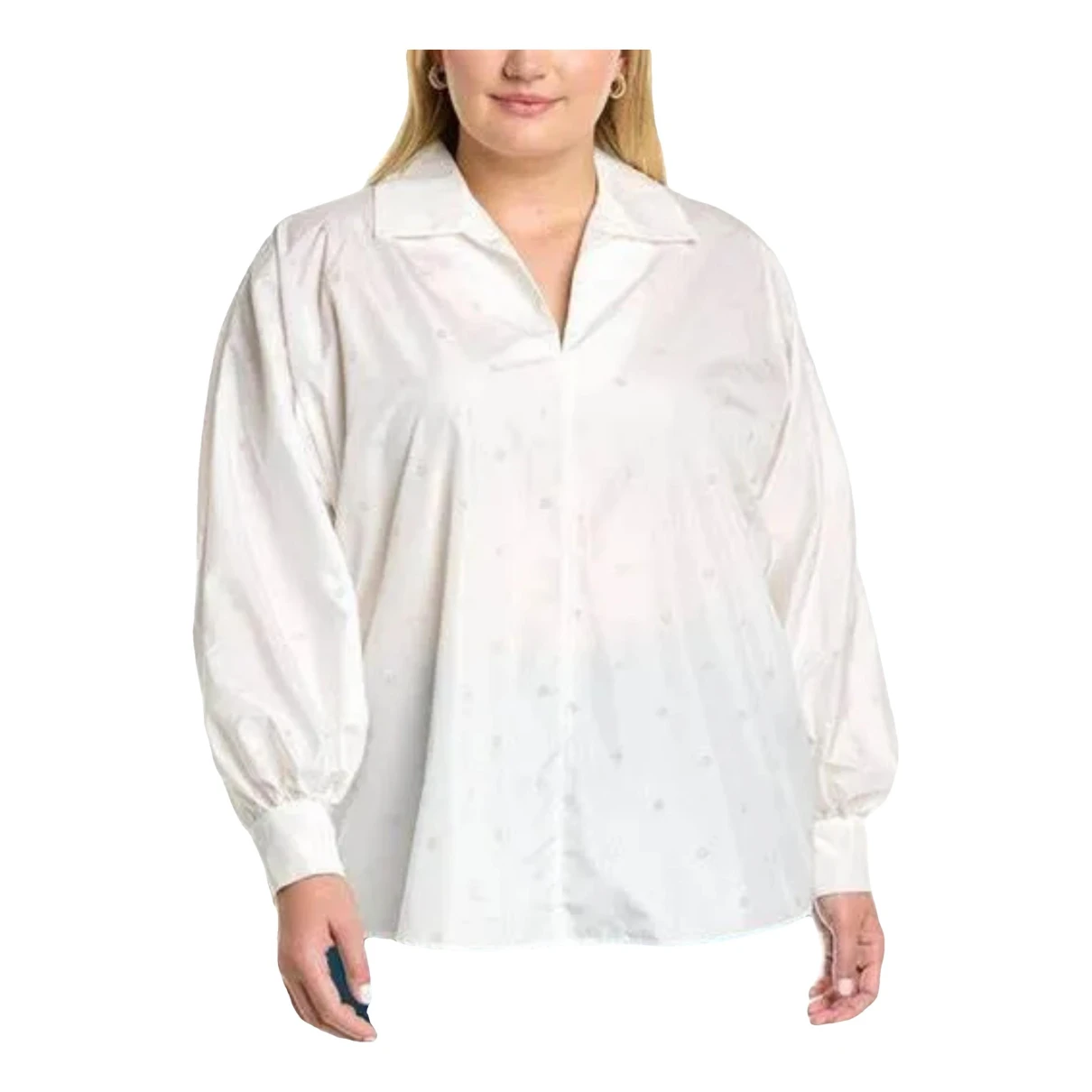 Pre-owned Marina Rinaldi Shirt In White