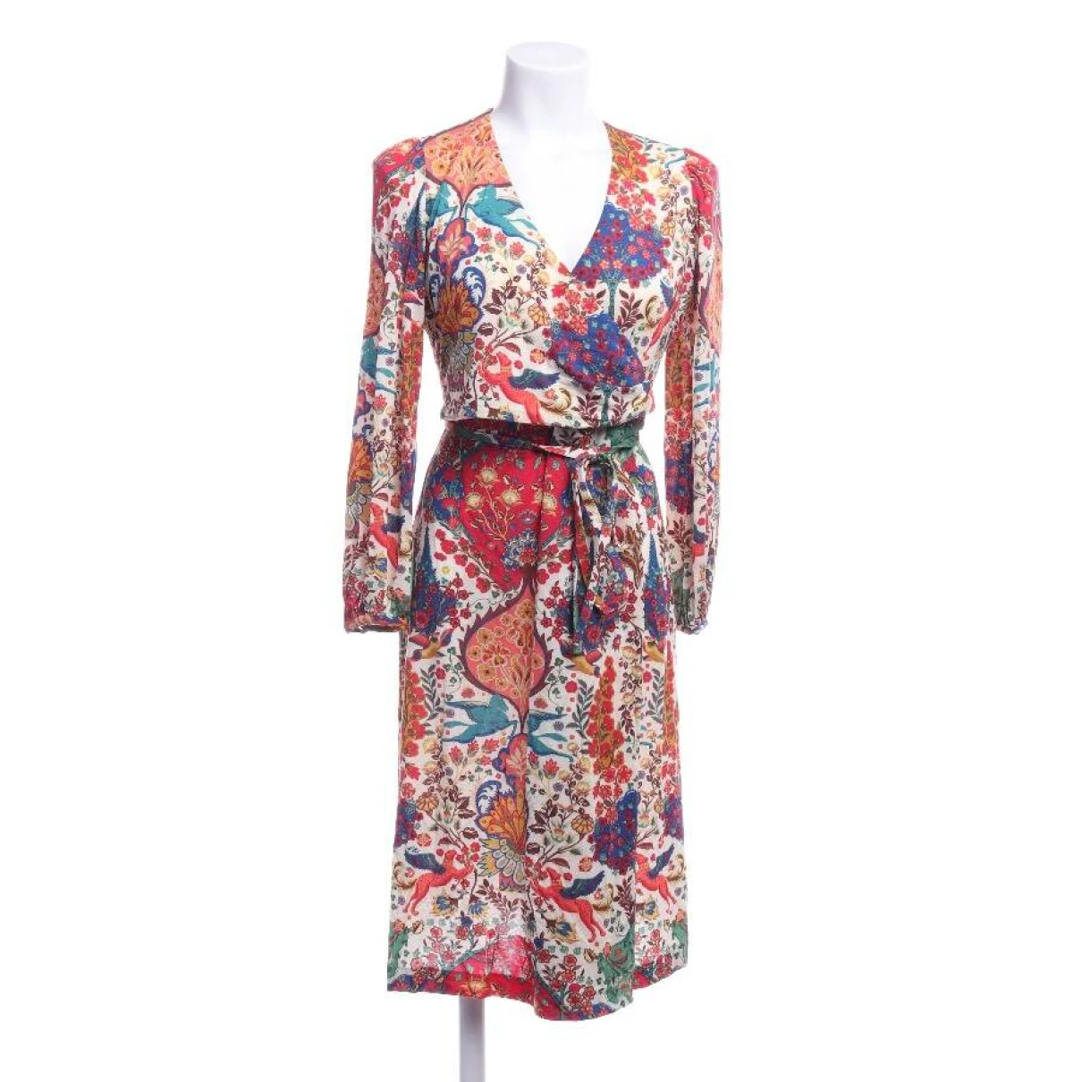 Pre-owned Etro Wool Dress In Multicolour