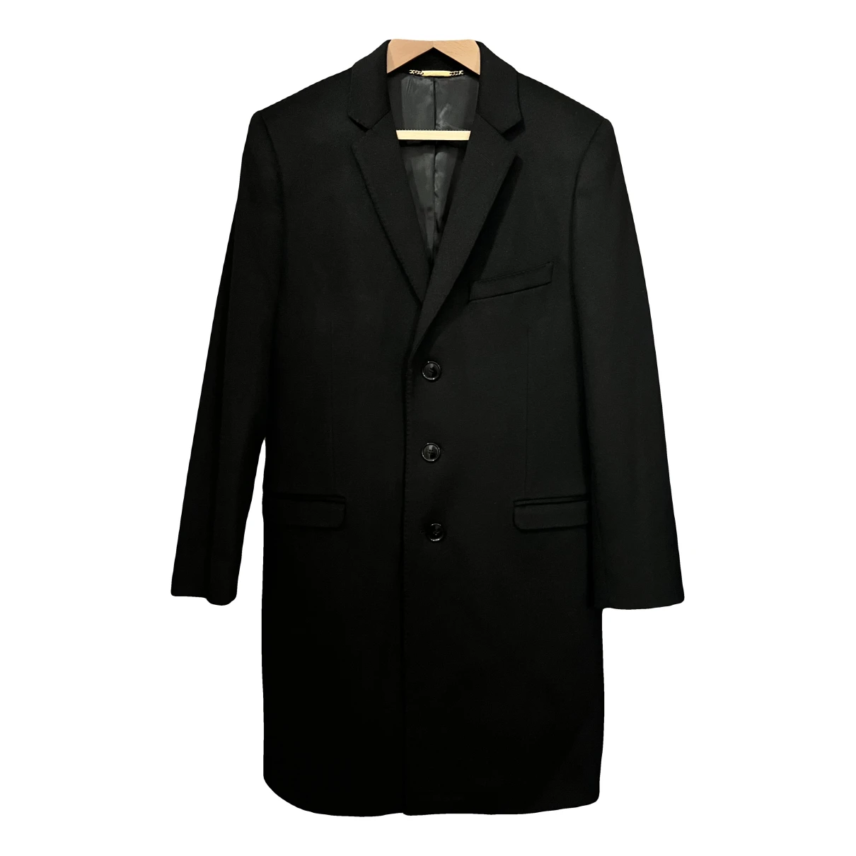 Pre-owned Dolce & Gabbana Cashmere Coat In Black