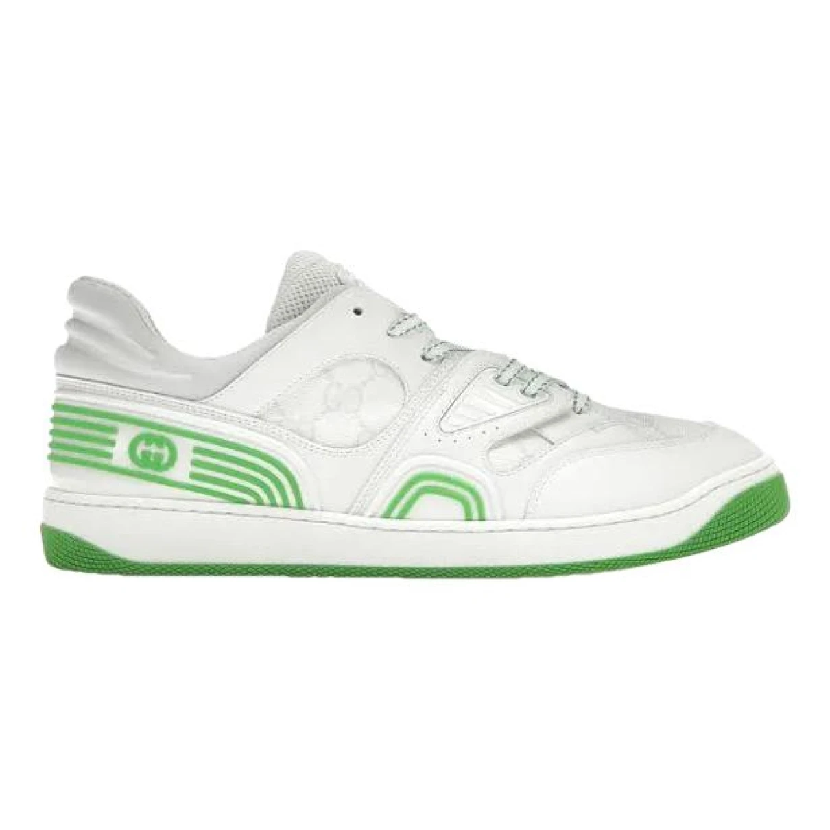 Pre-owned Gucci Trainers In Green