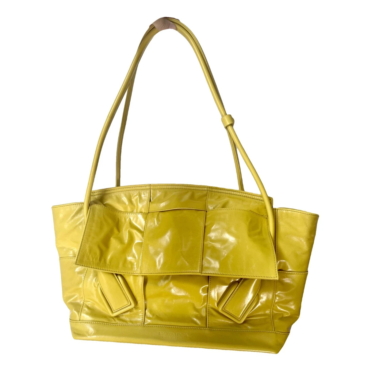 Pre-owned Bottega Veneta Arco Leather Handbag In Other