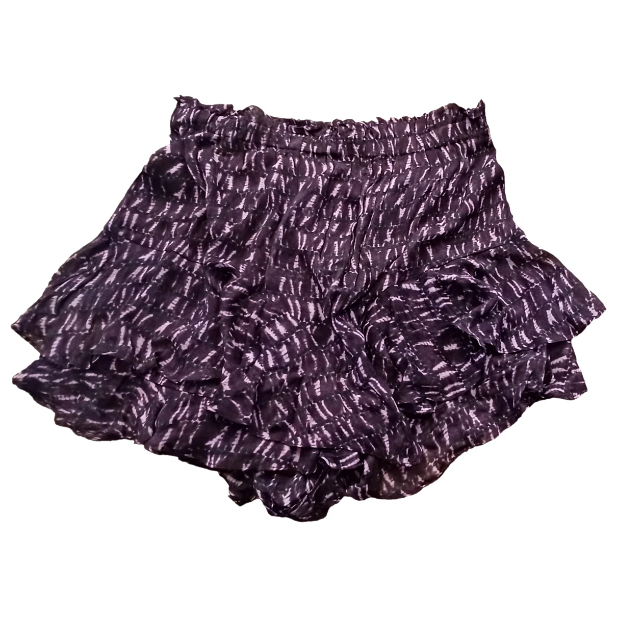 Pre-owned Isabel Marant Mini Skirt In Purple