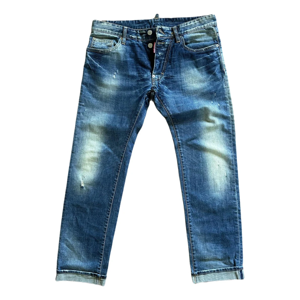 Pre-owned Dsquared2 Jeans In Navy