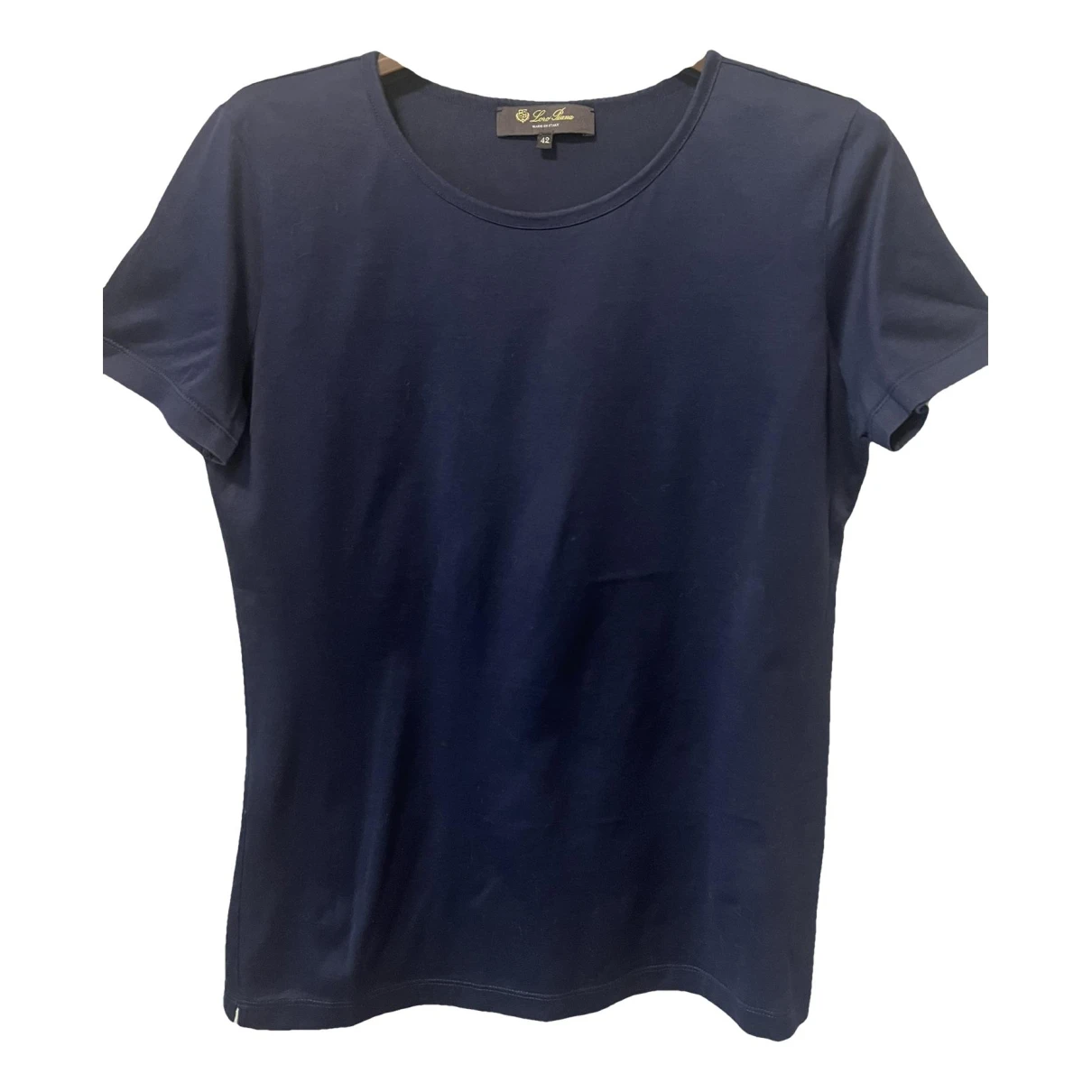 Pre-owned Loro Piana T-shirt In Navy