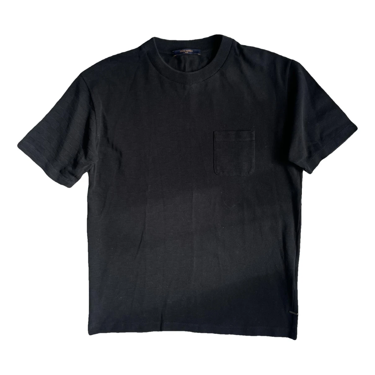 Pre-owned Louis Vuitton T-shirt In Black