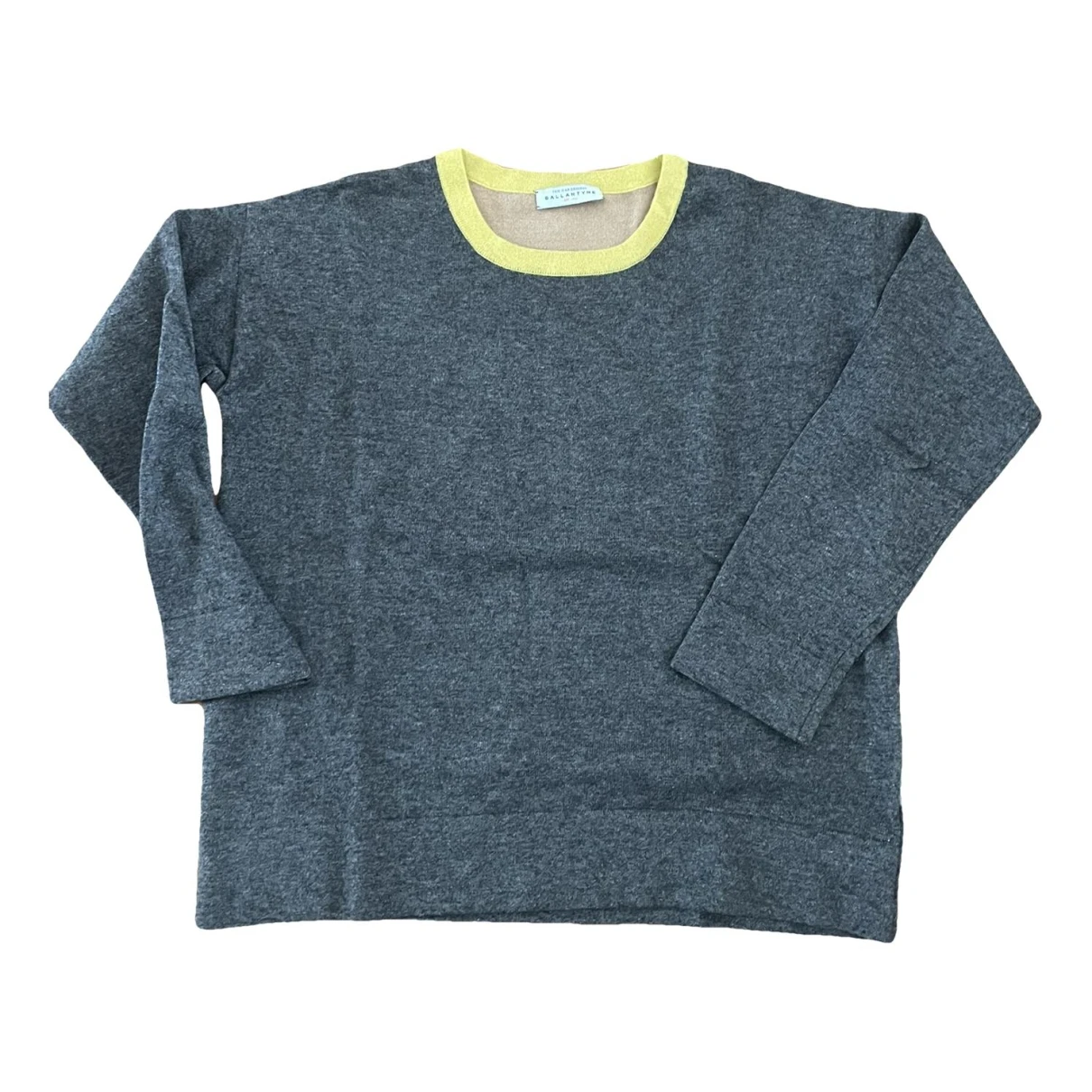 Pre-owned Ballantyne Wool Jumper In Anthracite