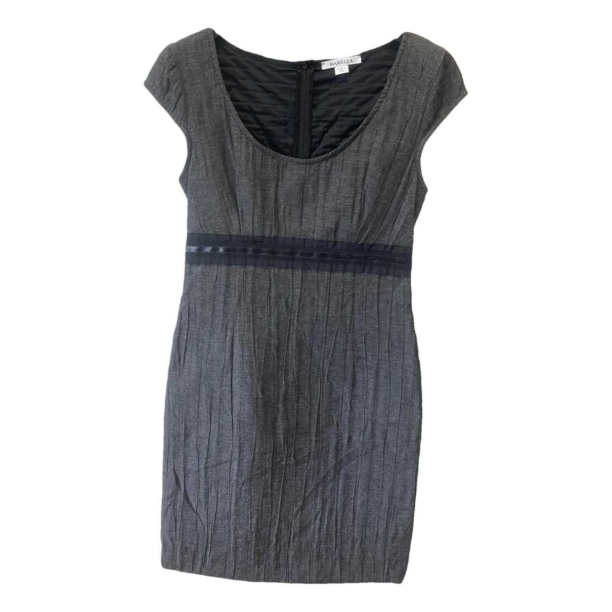 Pre-owned Marella Mid-length Dress In Grey