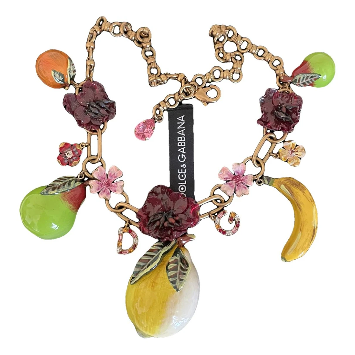 Pre-owned Dolce & Gabbana Ceramic Necklace In Multicolour