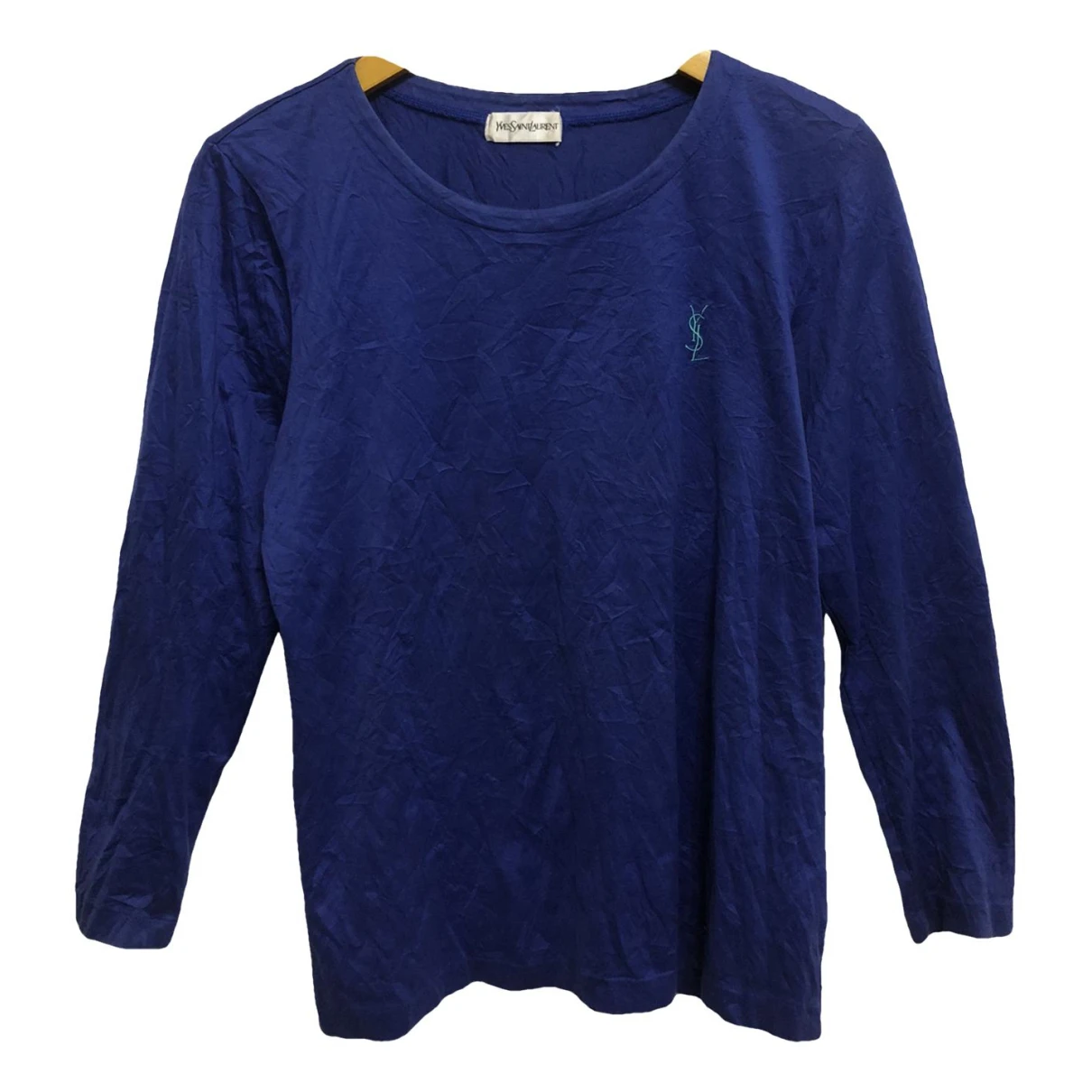 Pre-owned Saint Laurent Blouse In Blue