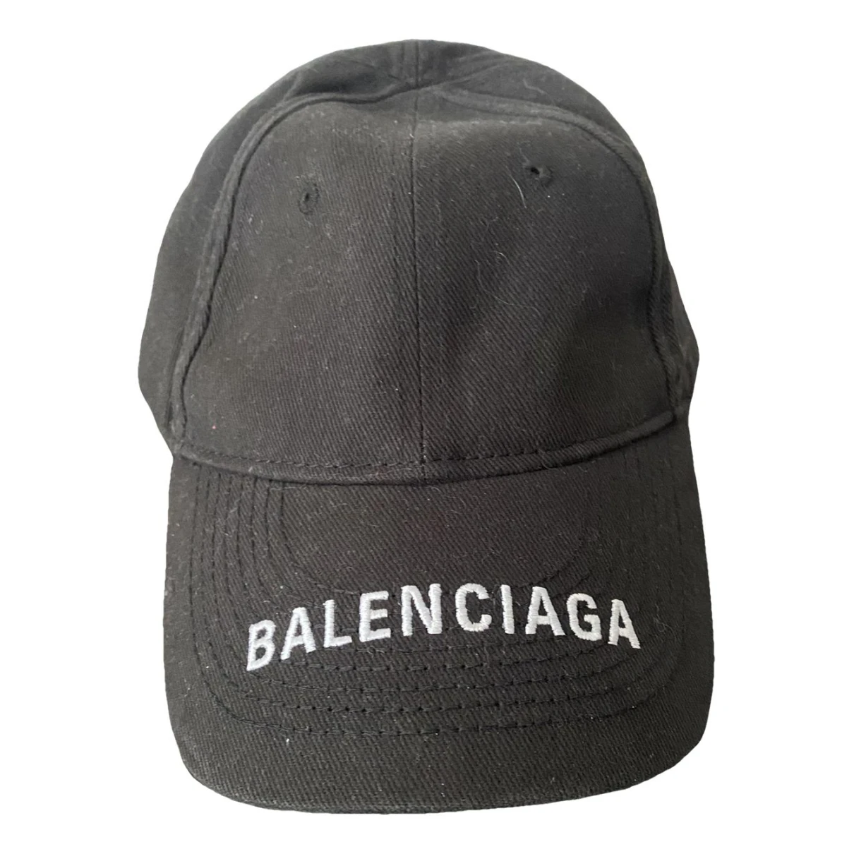 Pre-owned Balenciaga Cap In Black