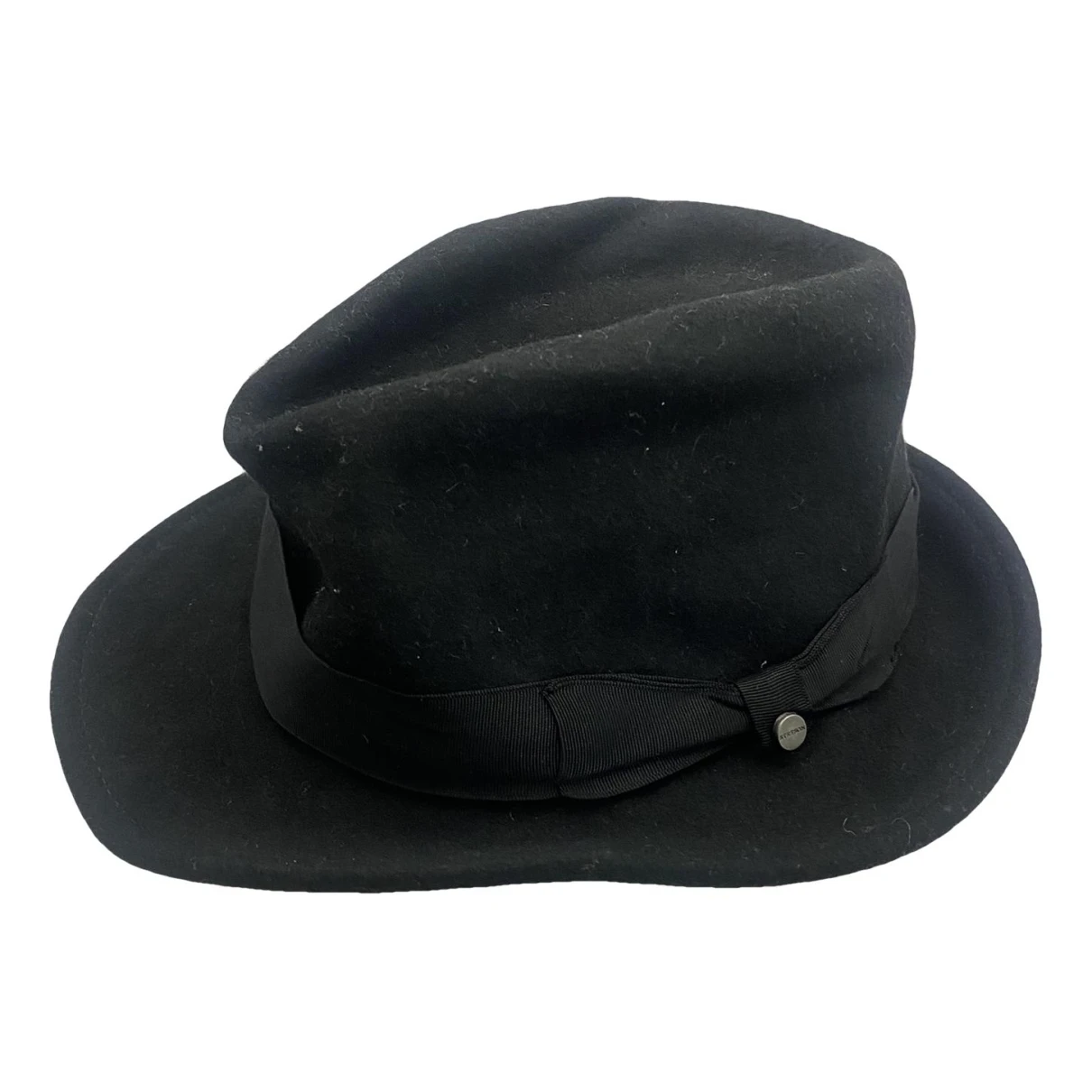 Pre-owned Stetson Wool Hat In Black
