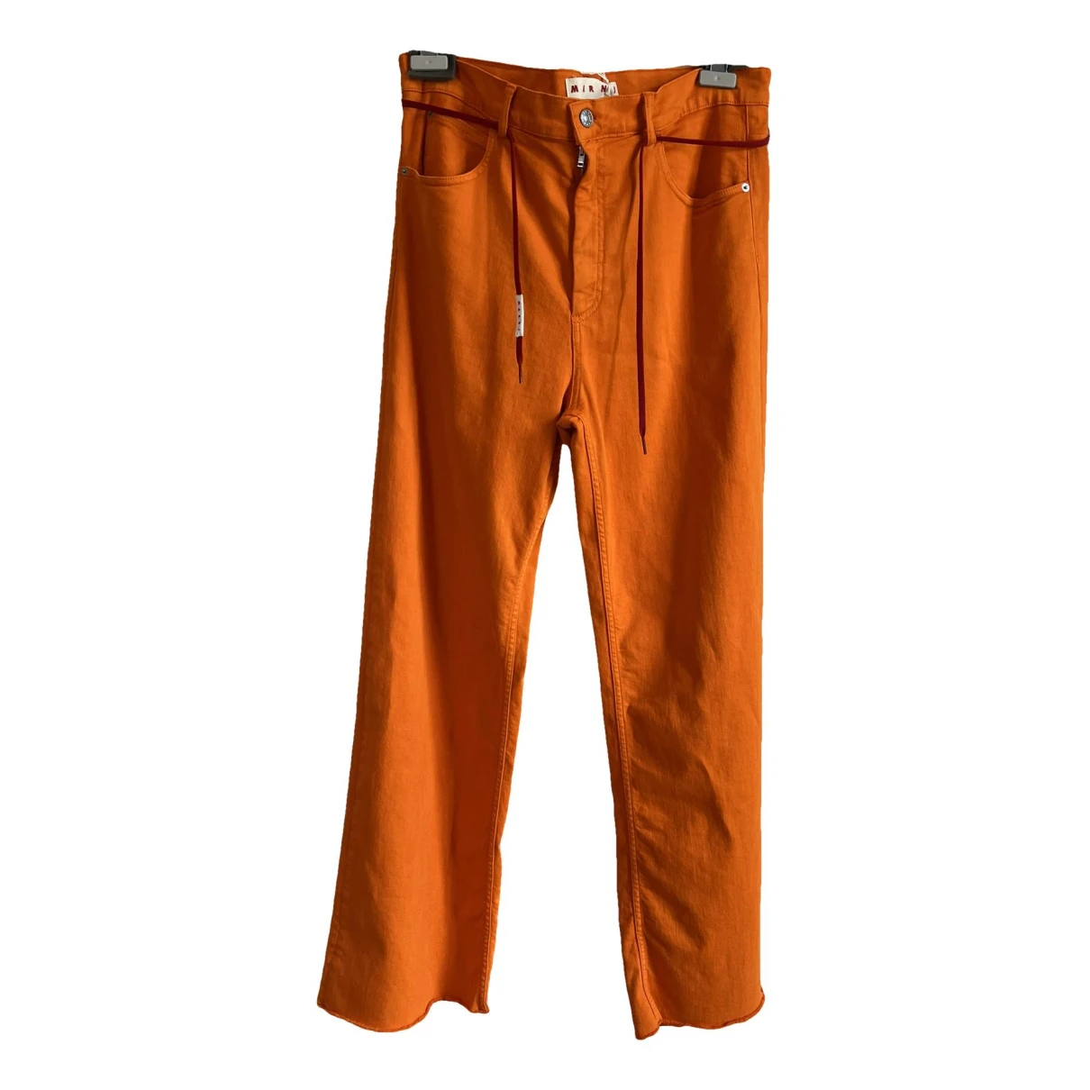 Pre-owned Marni Large Jeans In Orange