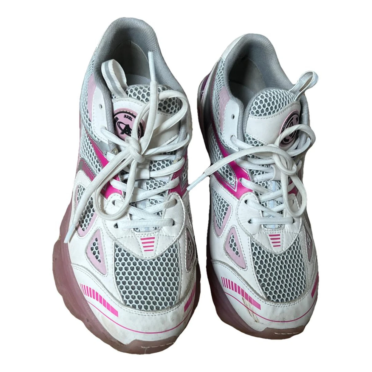 Pre-owned Axel Arigato Cloth Trainers In Pink