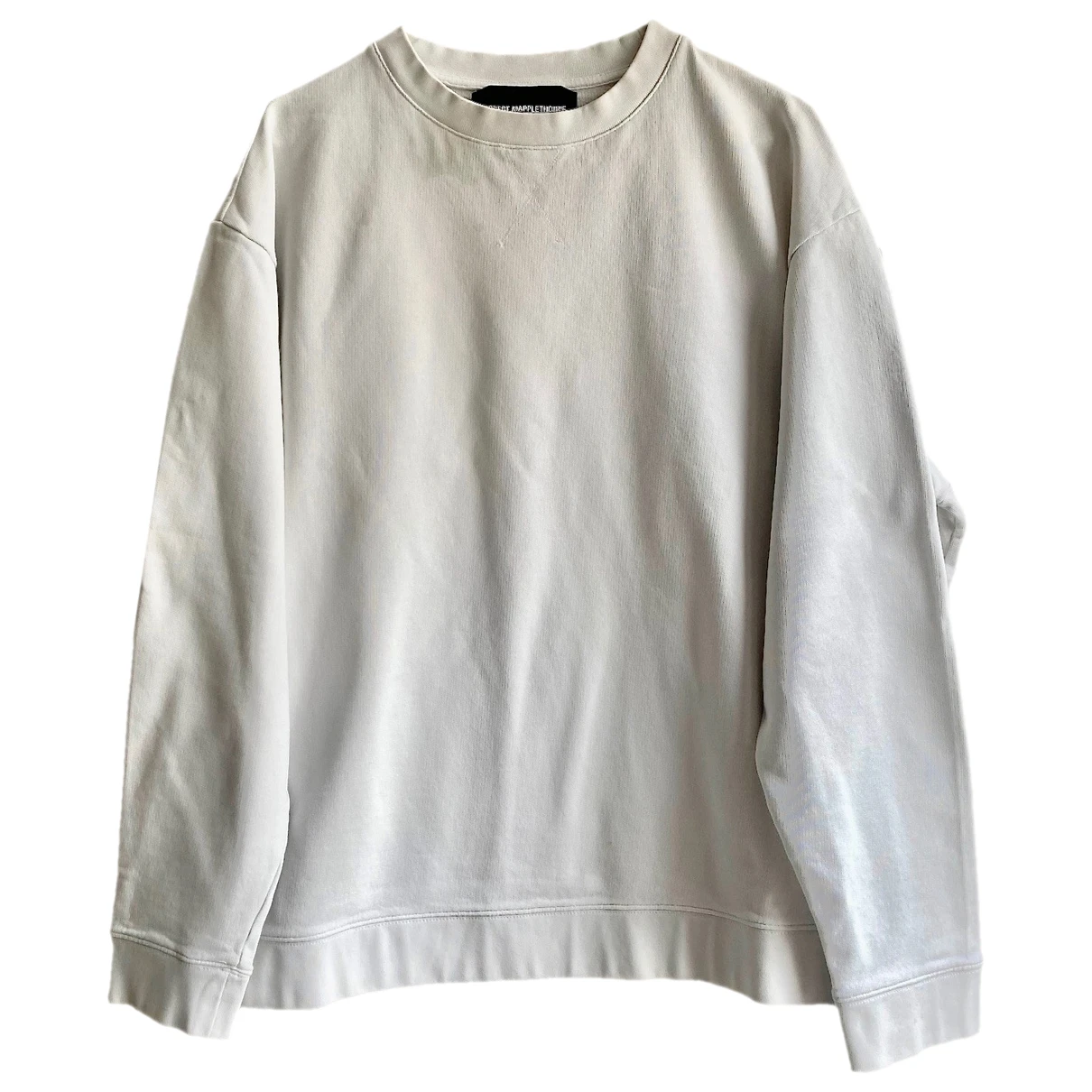 Pre-owned Raf Simons Sweatshirt In White