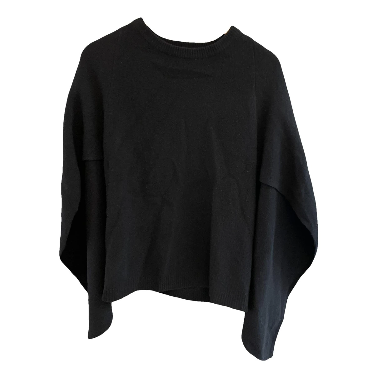 Pre-owned Sandro Cashmere Jumper In Black