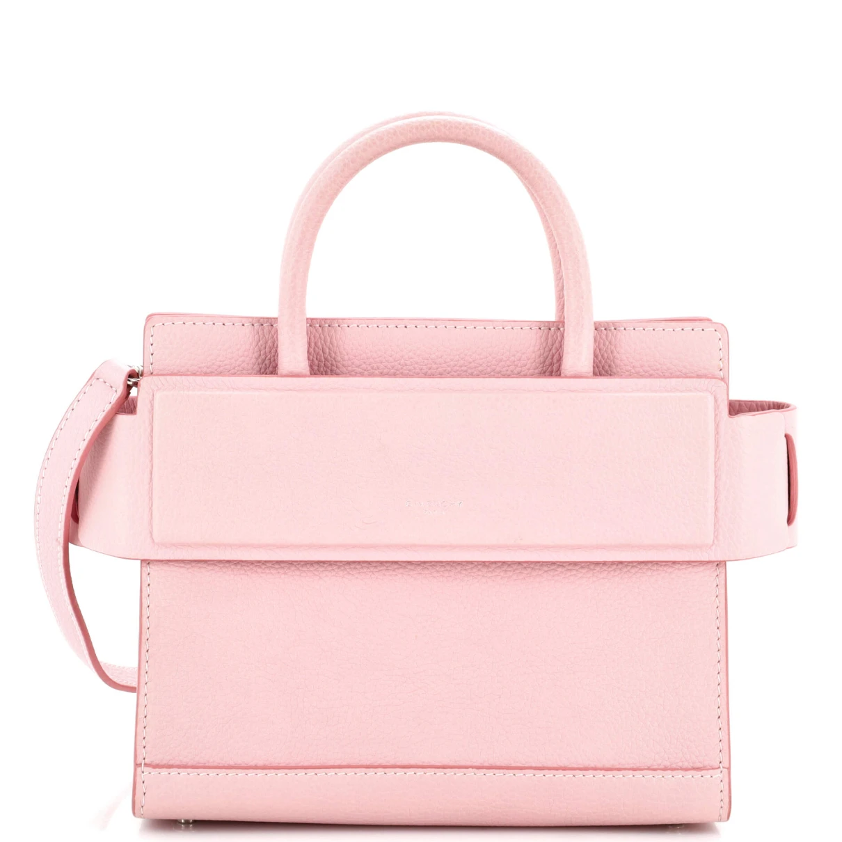 Pre-owned Givenchy Leather Satchel In Pink