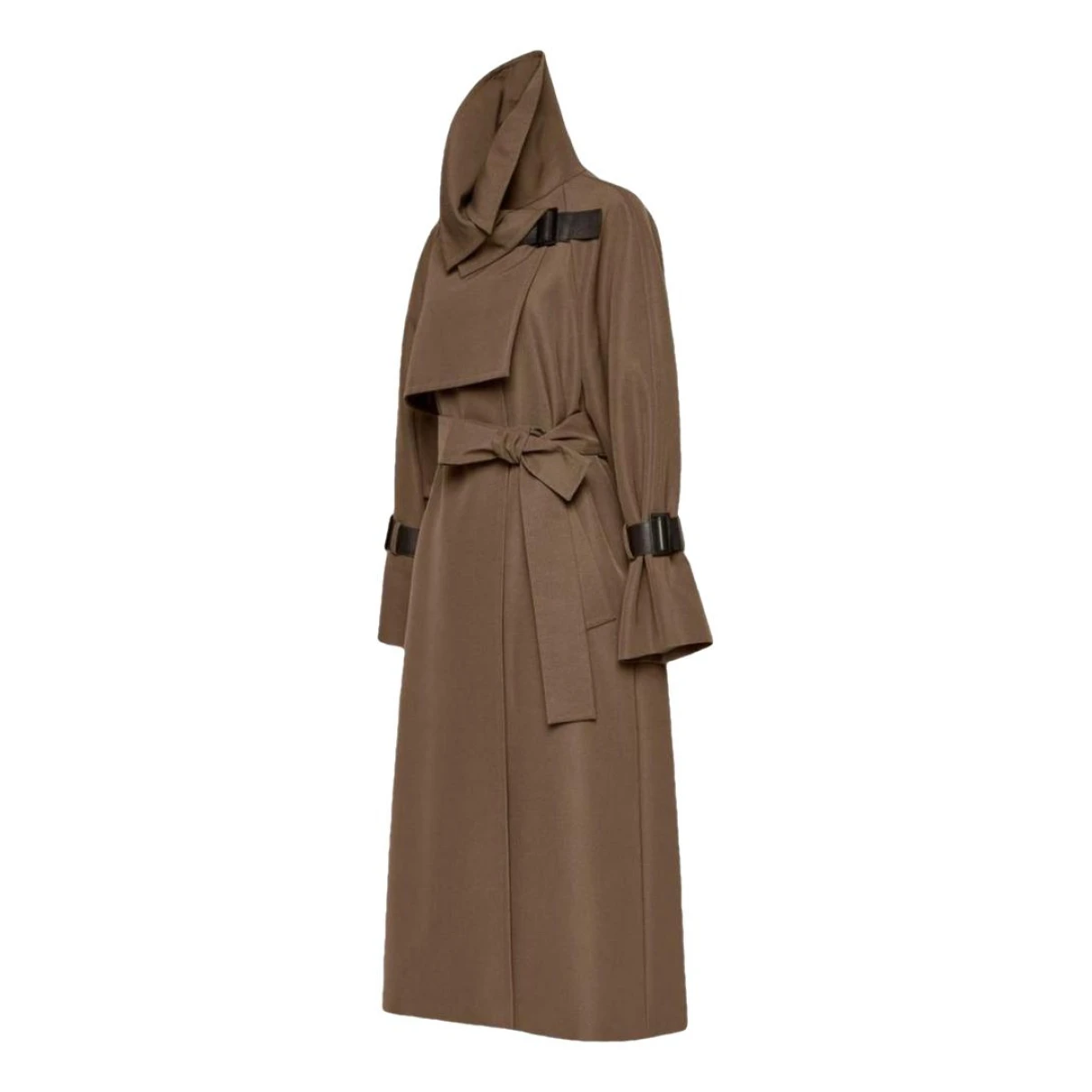 Pre-owned Max Mara Wool Trench Coat In Other