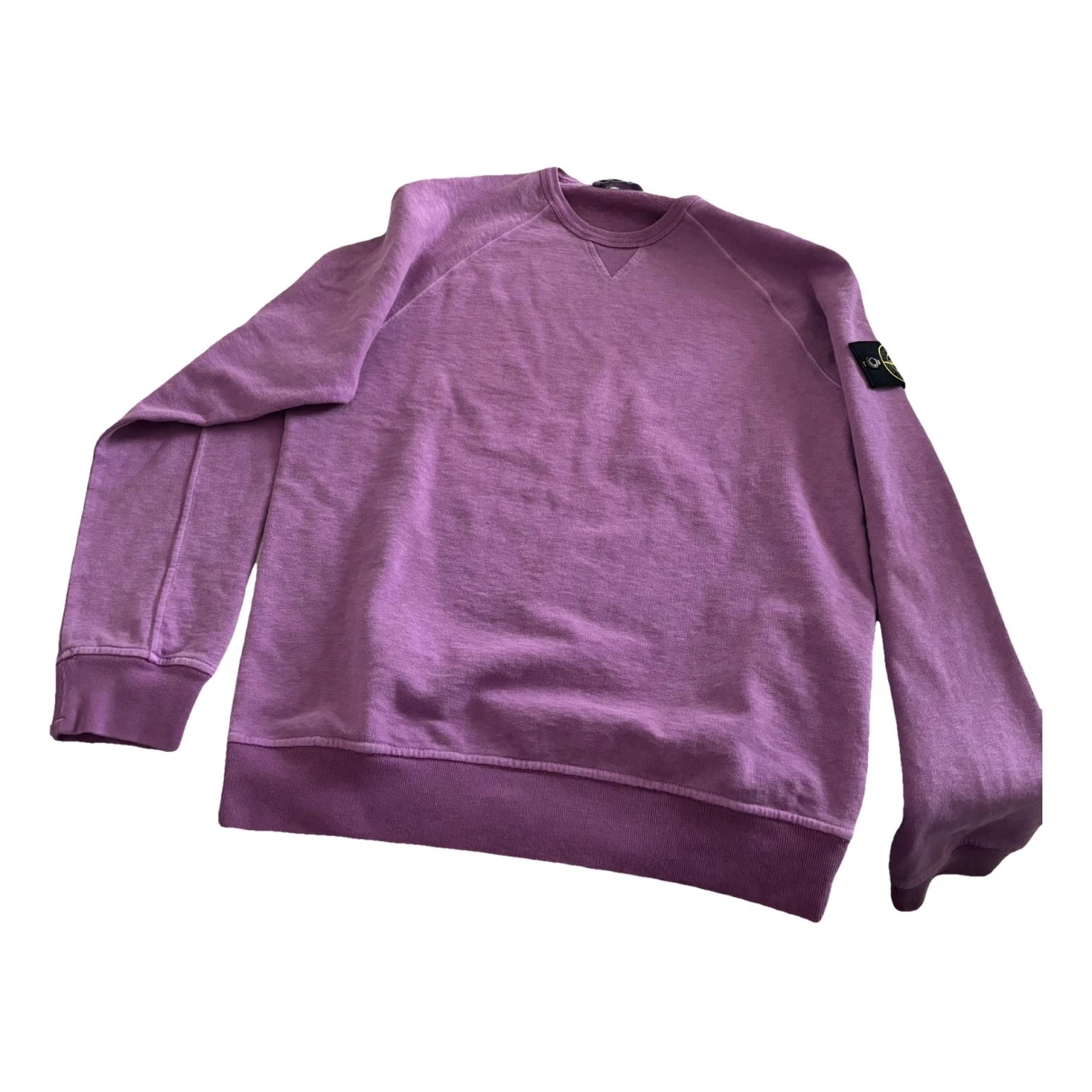 Pre-owned Stone Island Sweatshirt In Purple