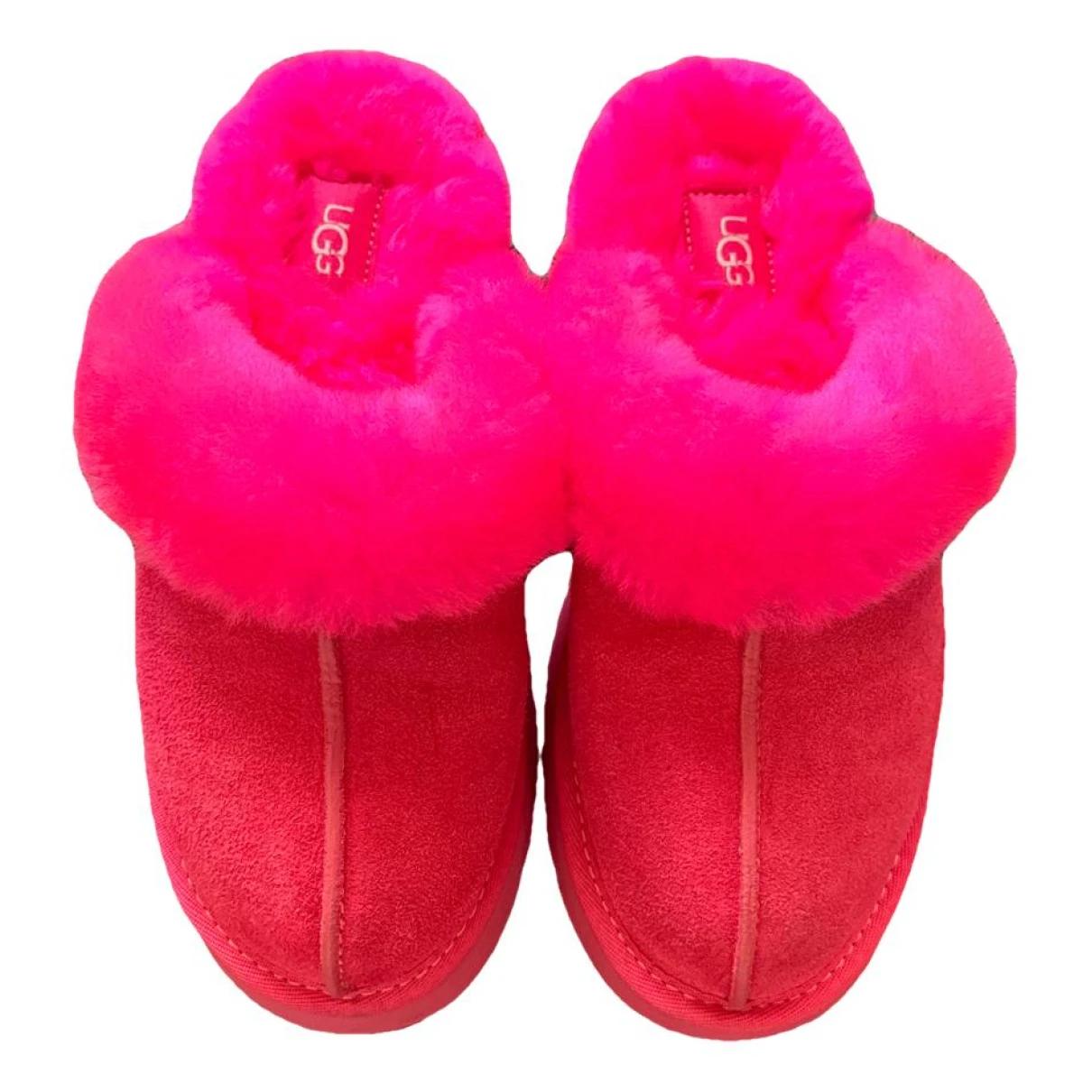 Pre-owned Ugg Mules & Clogs In Pink