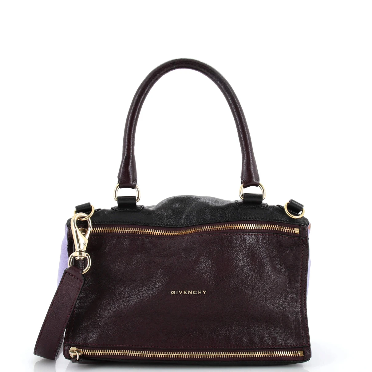 Pre-owned Givenchy Leather Satchel In Multicolour