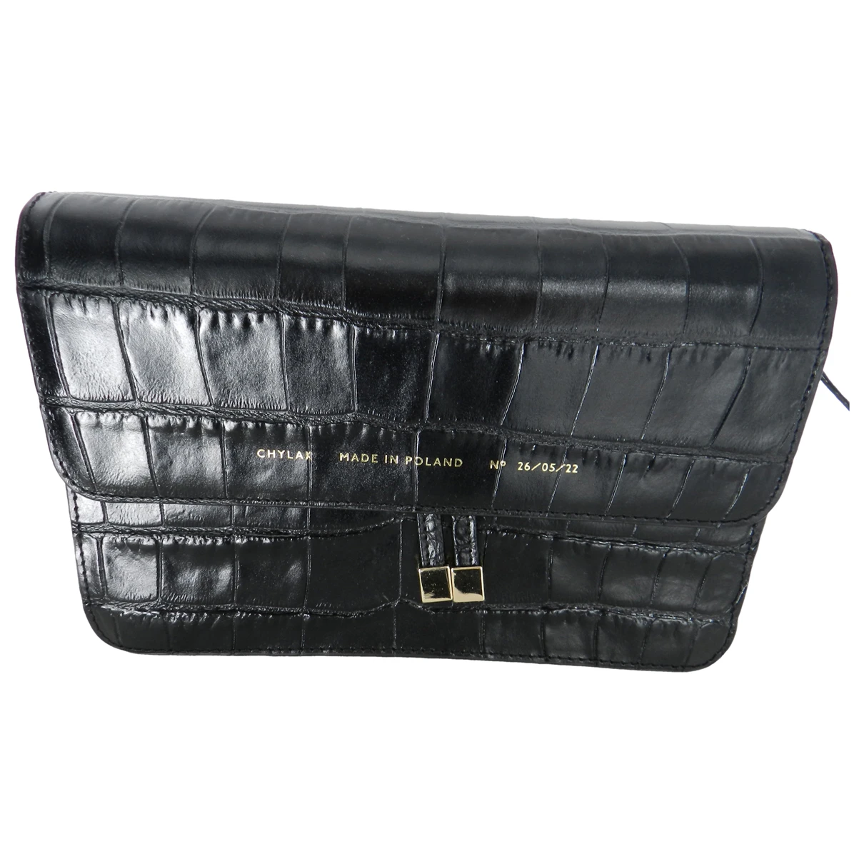 Pre-owned Chylak Leather Handbag In Black