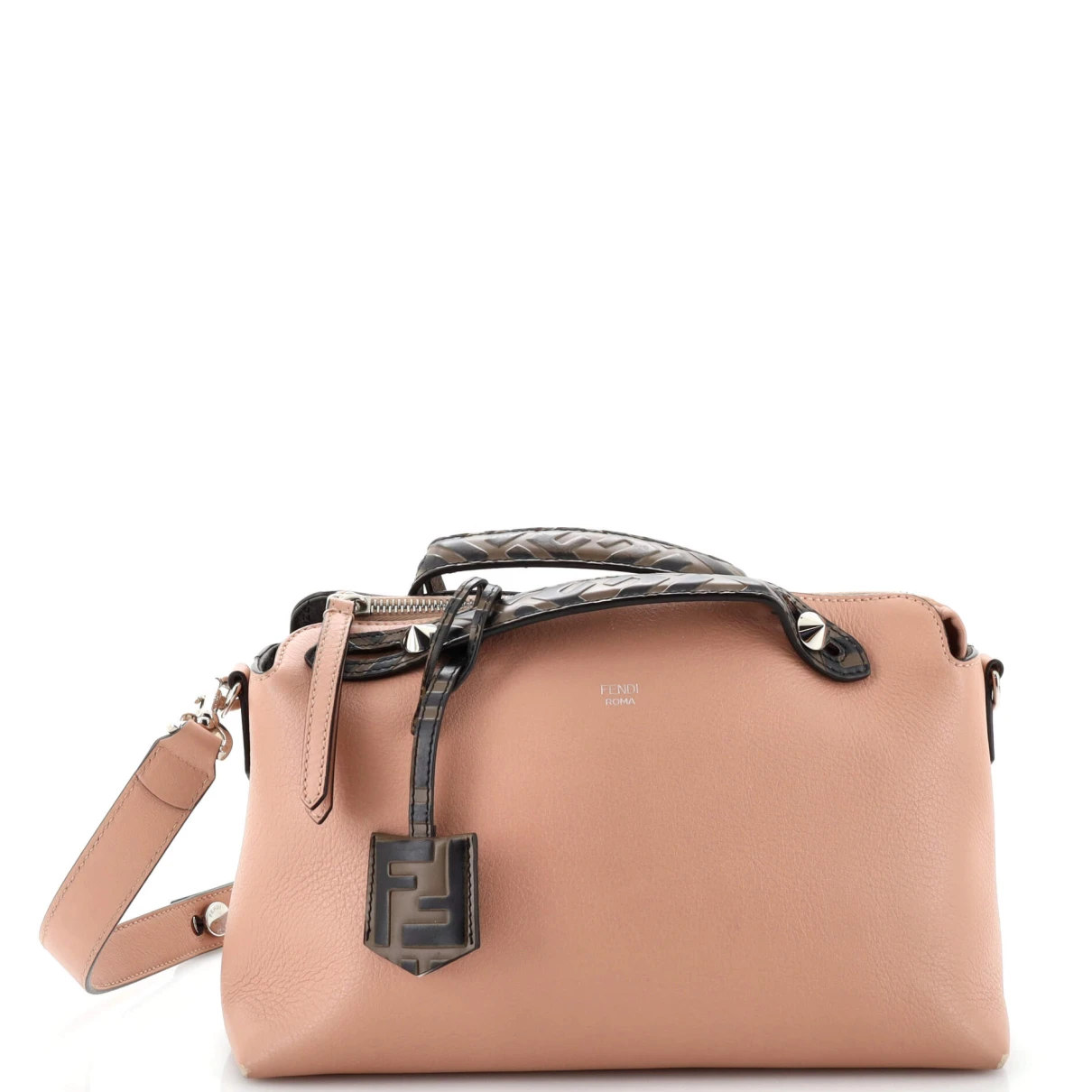 Pre-owned Fendi Leather Satchel In Pink