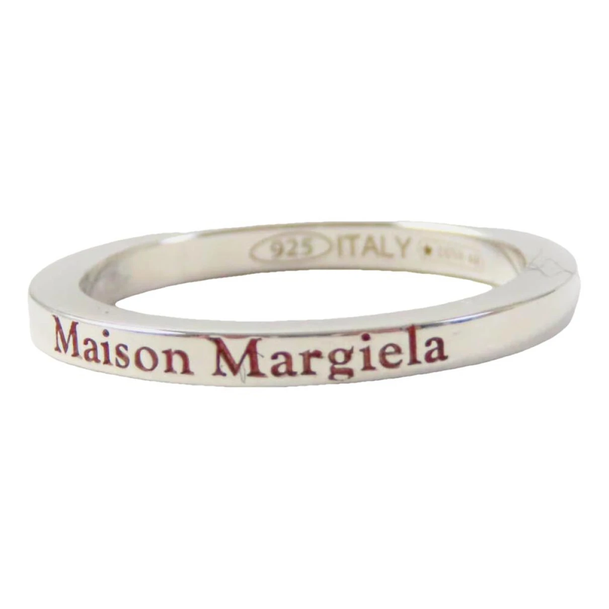 Pre-owned Maison Margiela Silver Ring
