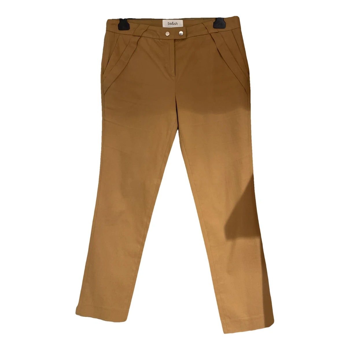 Pre-owned Ba&sh Chino Pants In Camel