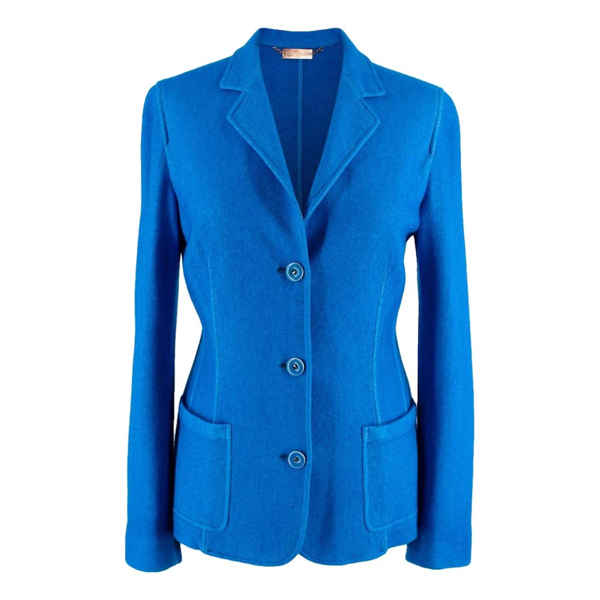 Pre-owned Colombo Cashmere Jacket In Blue