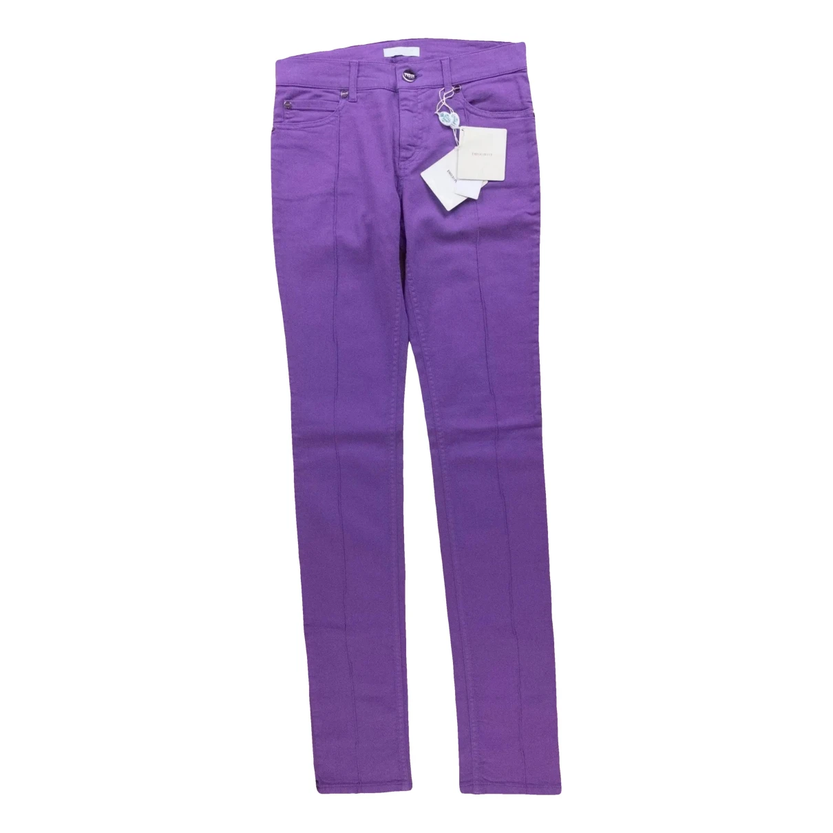 Pre-owned Emilio Pucci Slim Jeans In Purple