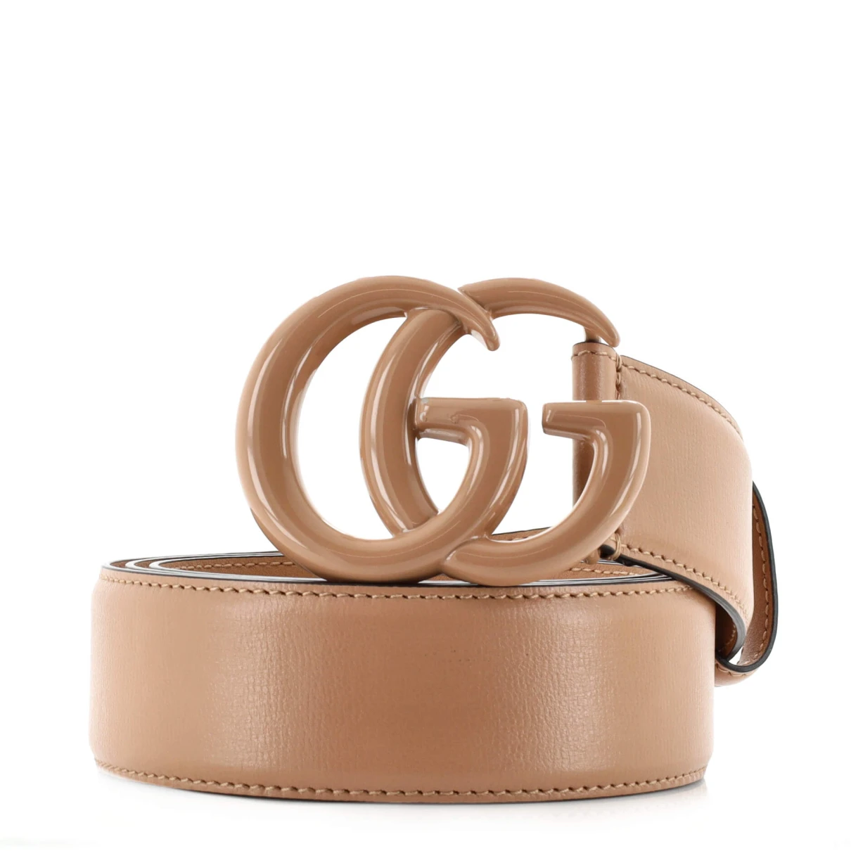 Pre-owned Gucci Leather Belt In Other