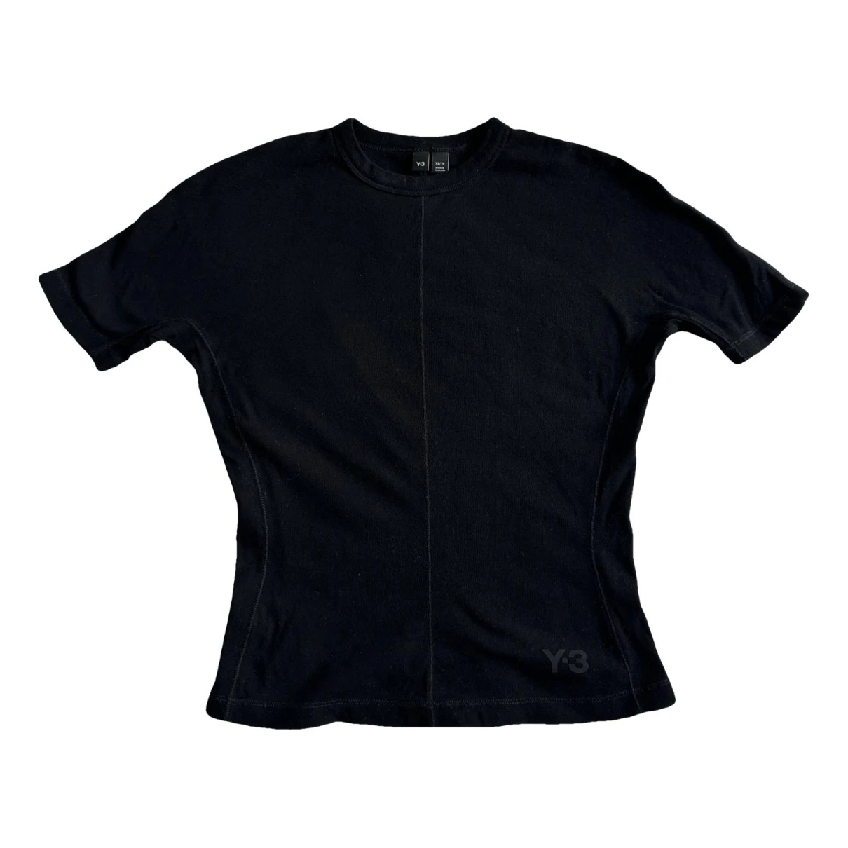 Pre-owned Y-3 T-shirt In Black