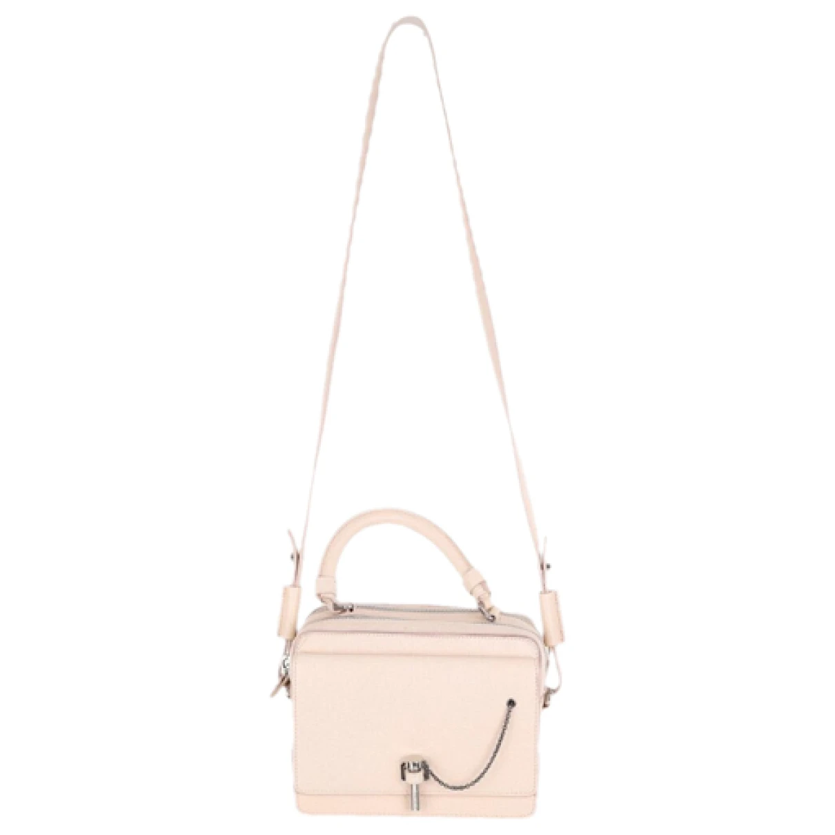 Pre-owned Carven Leather Handbag In Pink