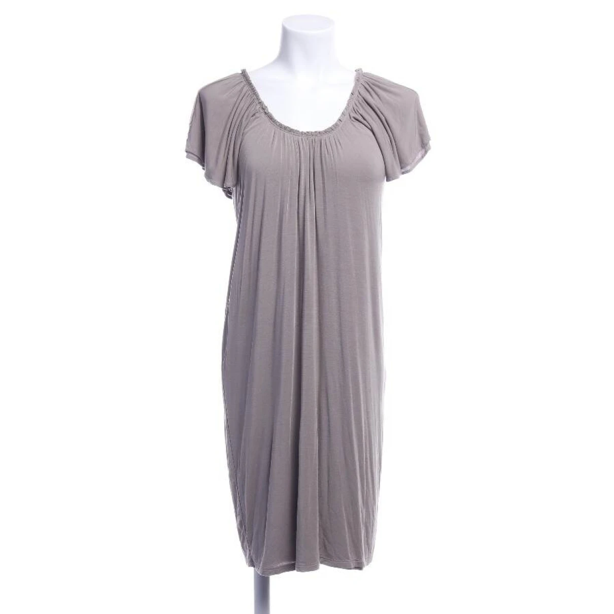 Pre-owned Allude Dress In Grey