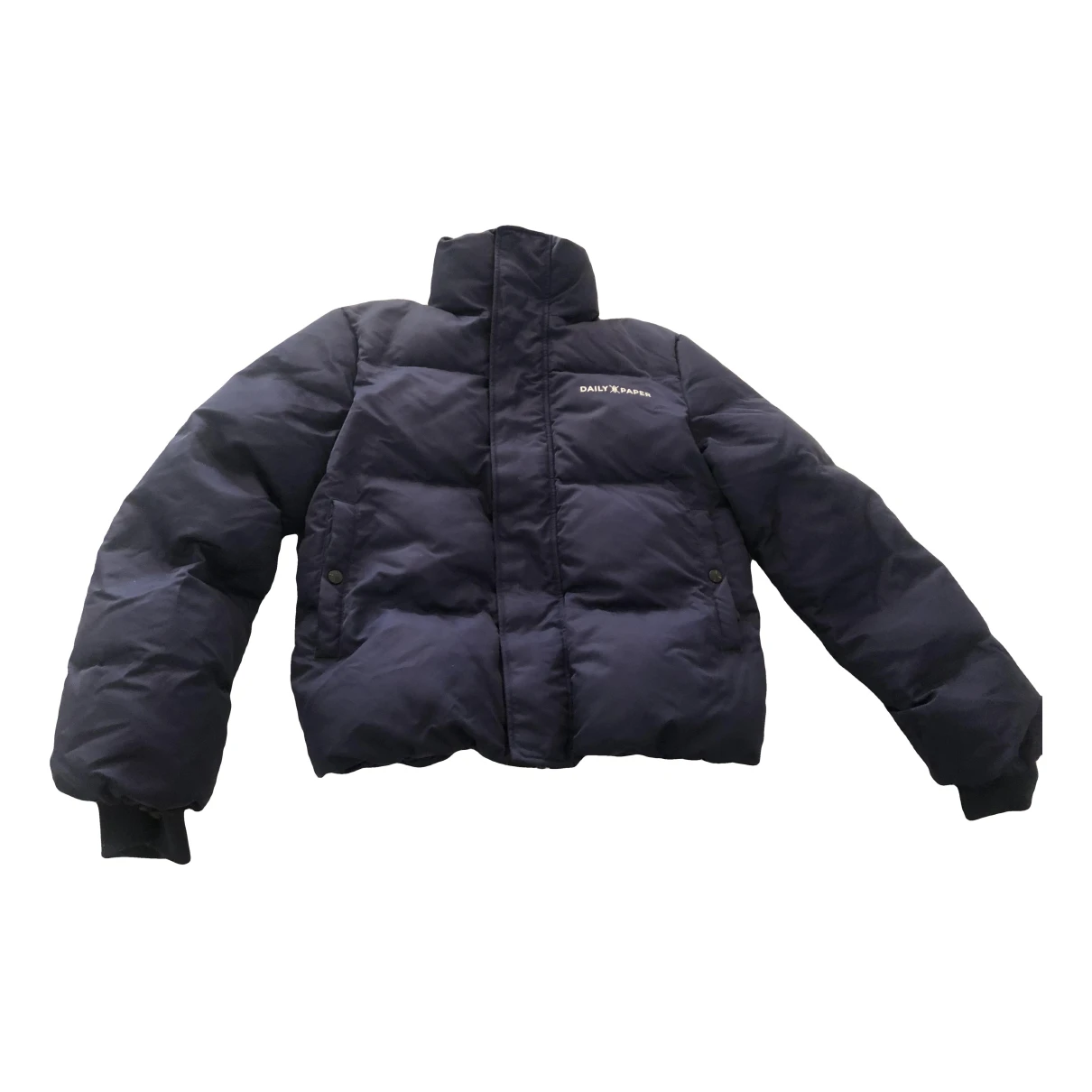 Pre-owned Daily Paper Puffer In Blue