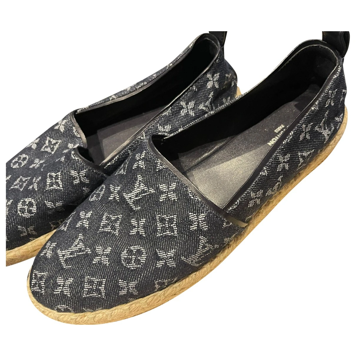 Pre-owned Louis Vuitton Mules & Clogs In Blue