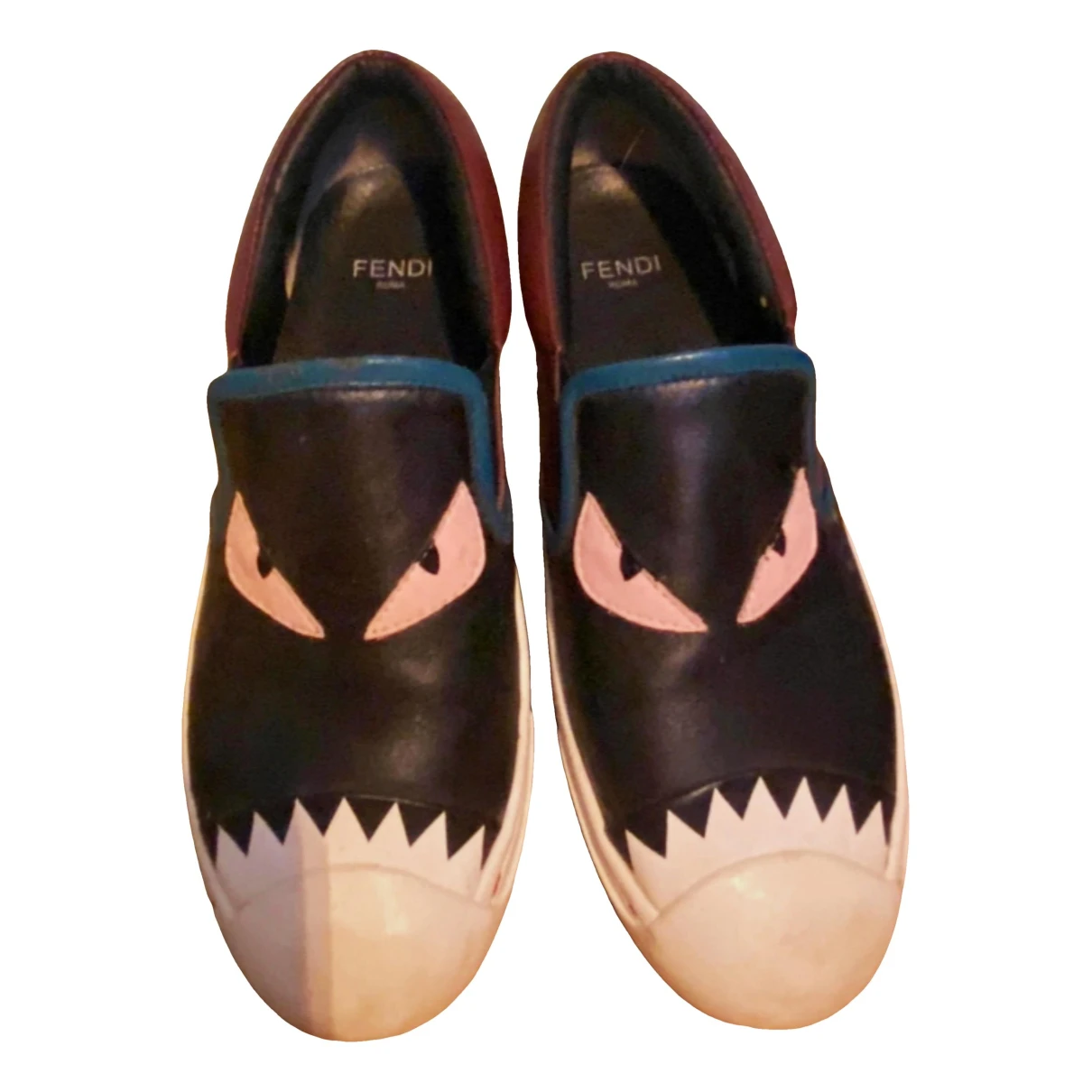 Pre-owned Fendi Leather Flats In Other