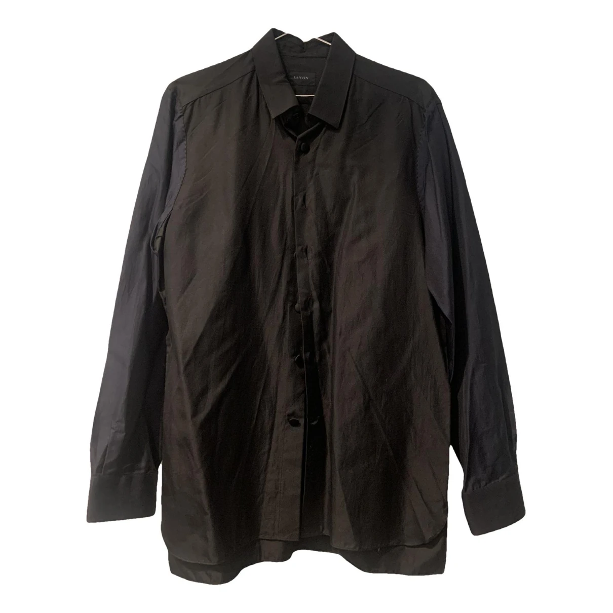 Pre-owned Lanvin Shirt In Black