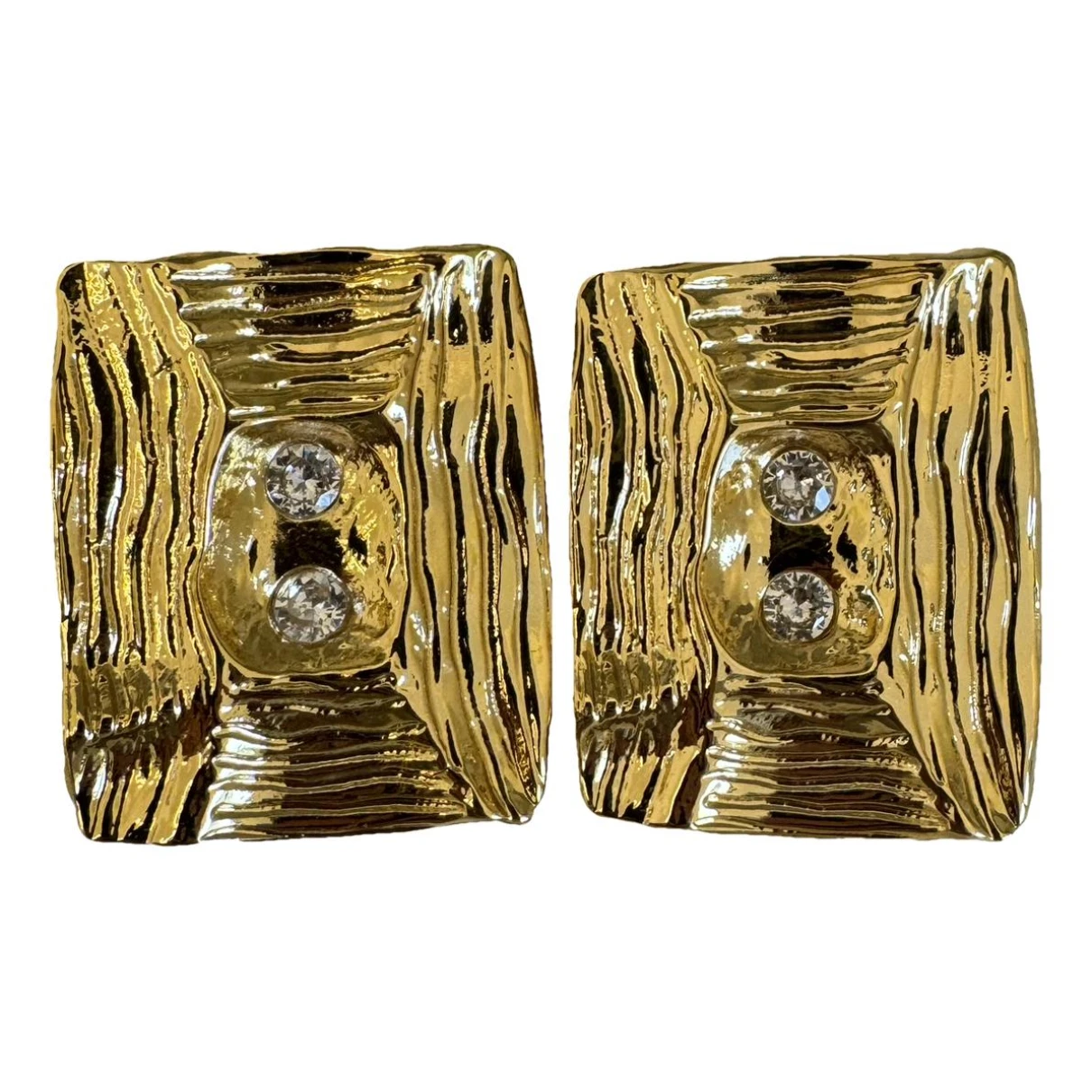 Pre-owned Violante Nessi Earrings In Gold
