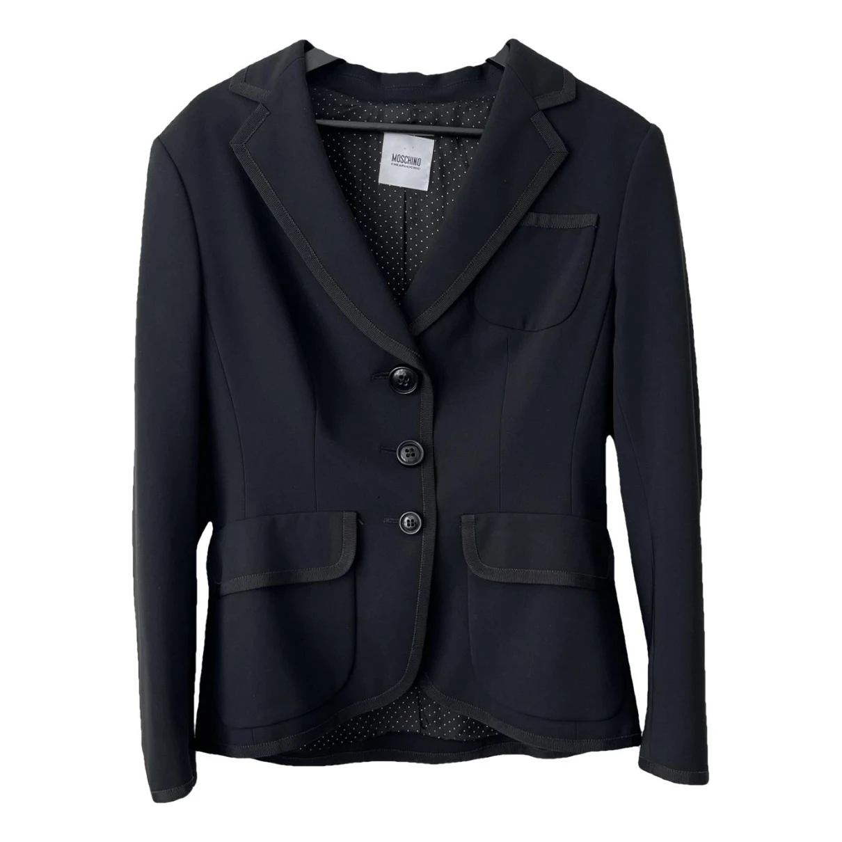 Pre-owned Moschino Cheap And Chic Blazer In Black