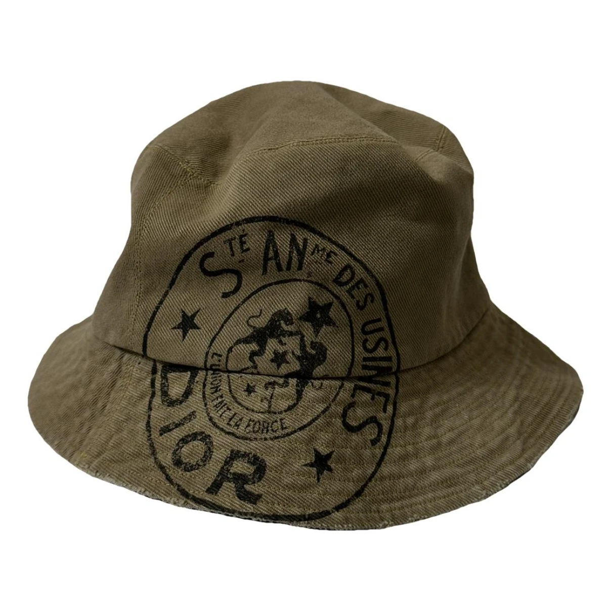 Pre-owned Dior Hat In Camel
