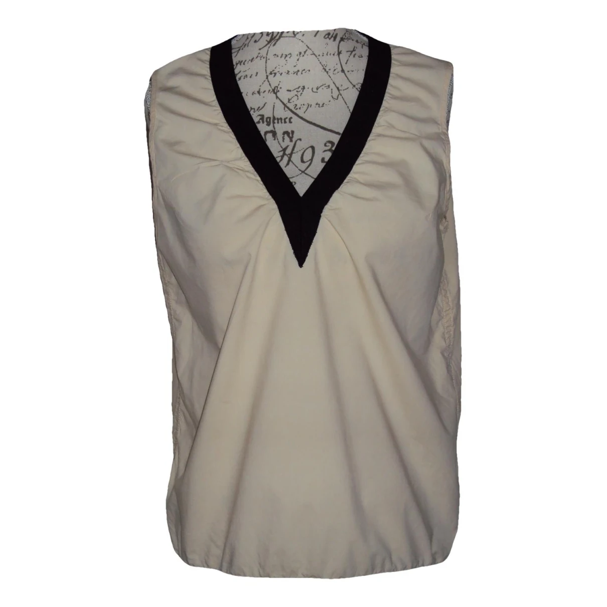 Pre-owned Marni Blouse In Beige