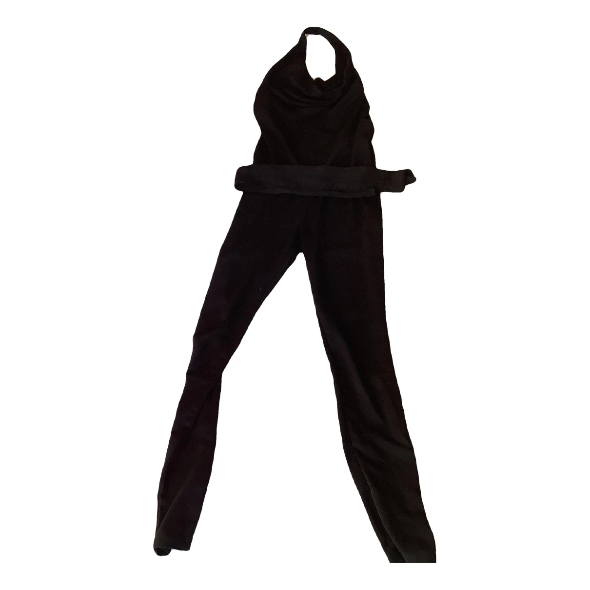 Pre-owned Patrizia Pepe Trousers In Black
