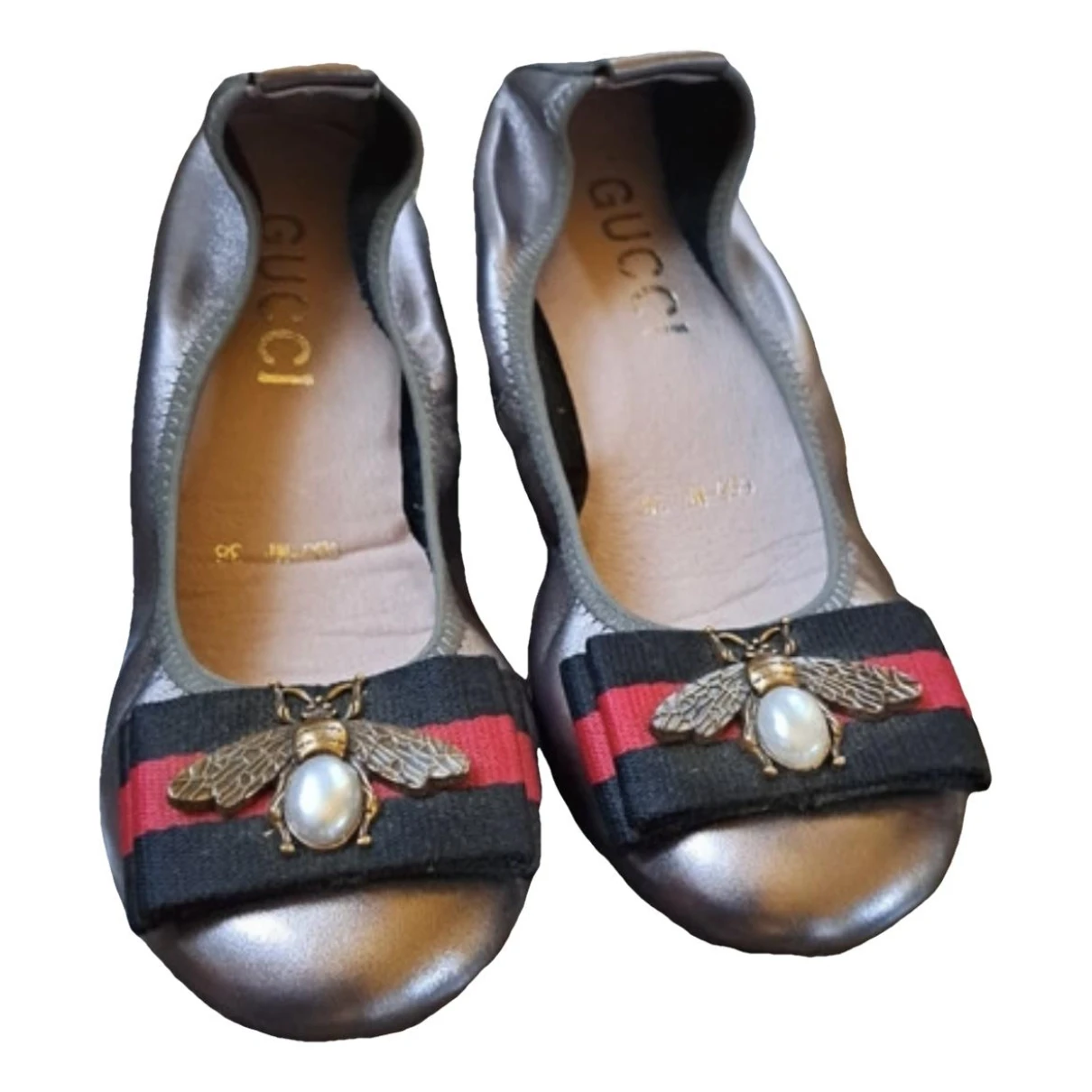 Pre-owned Gucci Ballet Flats In Other