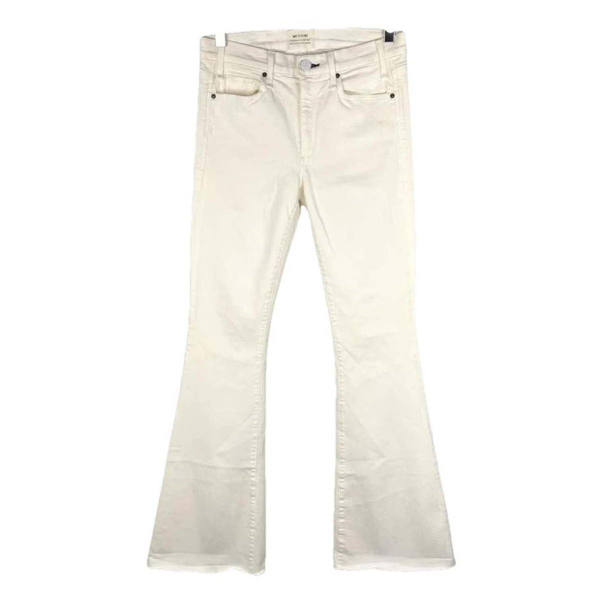 Pre-owned Mcguire Bootcut Jeans In Beige