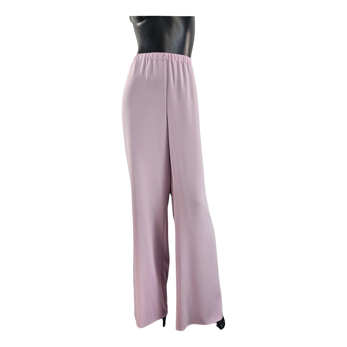 Pre-owned Marina Rinaldi Silk Trousers In Other