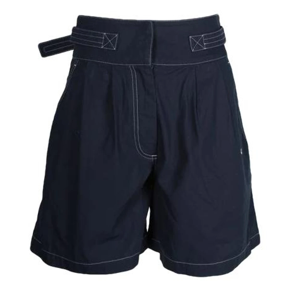 Pre-owned Loewe Shorts In Navy
