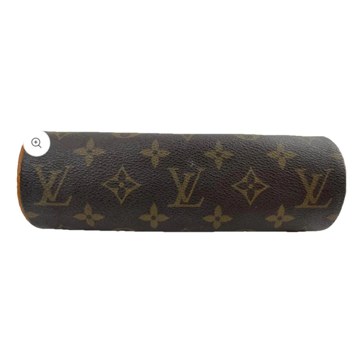 Pre-owned Louis Vuitton Zippy Leather Purse In Brown