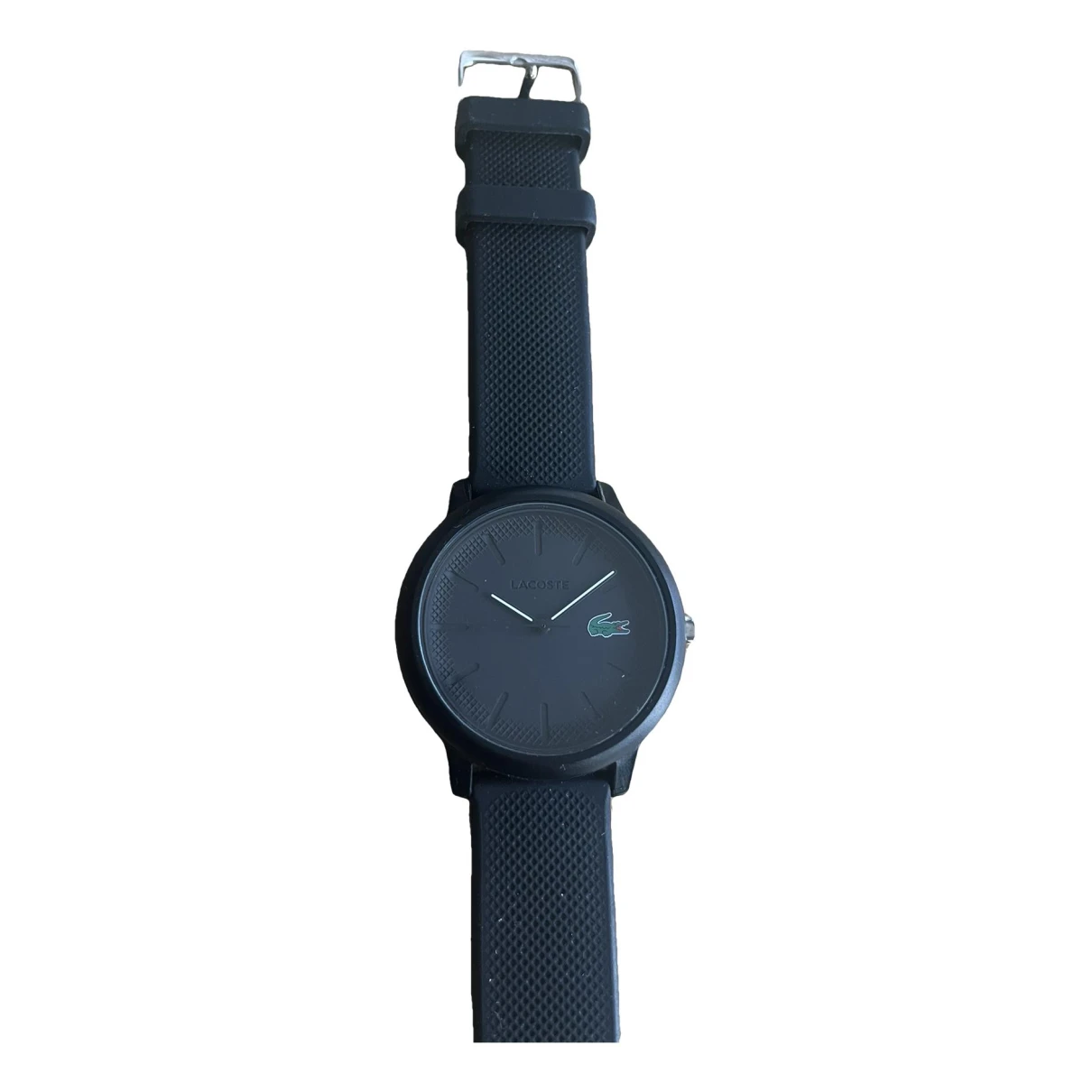 Pre-owned Lacoste Watch In Black